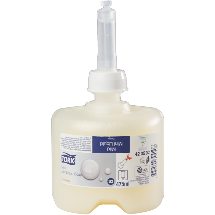 Tork Savon liquide Mild Mini, 475 ml