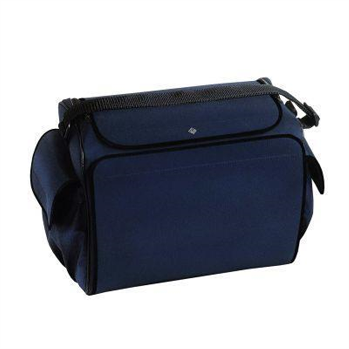 Sac médical infirmier/médecin Bollmann, bleu, 43 × 31 × 26 cm, en polyester