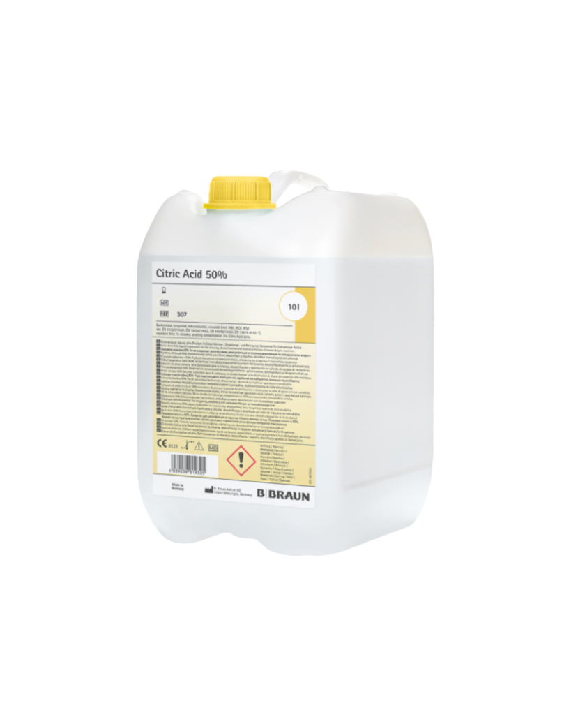 [899] Solution d’acide citrique 50 %, bidon 6 L