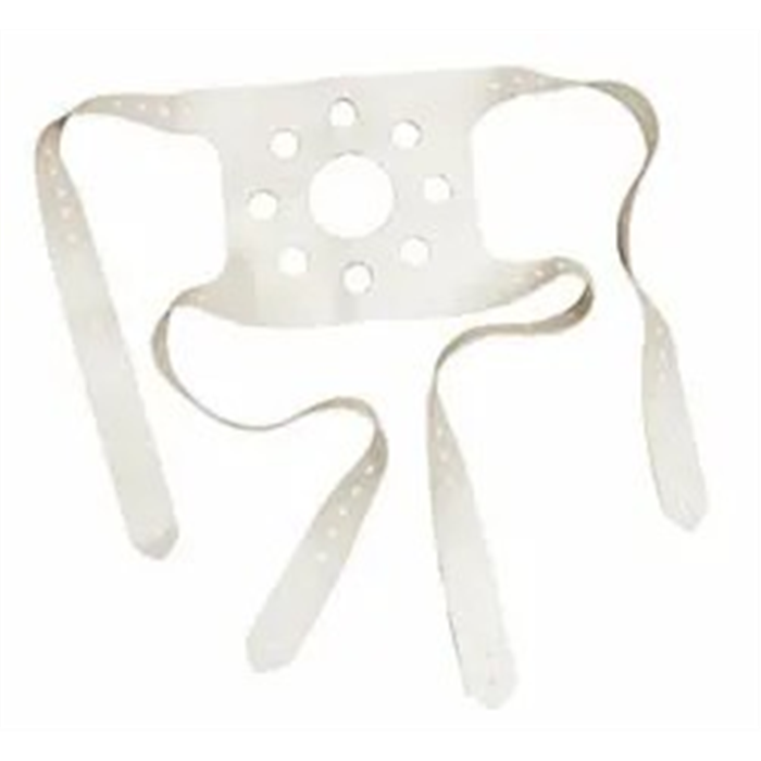 [35-30-255] Bandeau de fixation en caoutchouc isoprène pour masques faciaux en silicone, usage unique