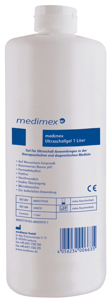 [8M50170100] MEDIMEX gel ultrason, 1000 ml