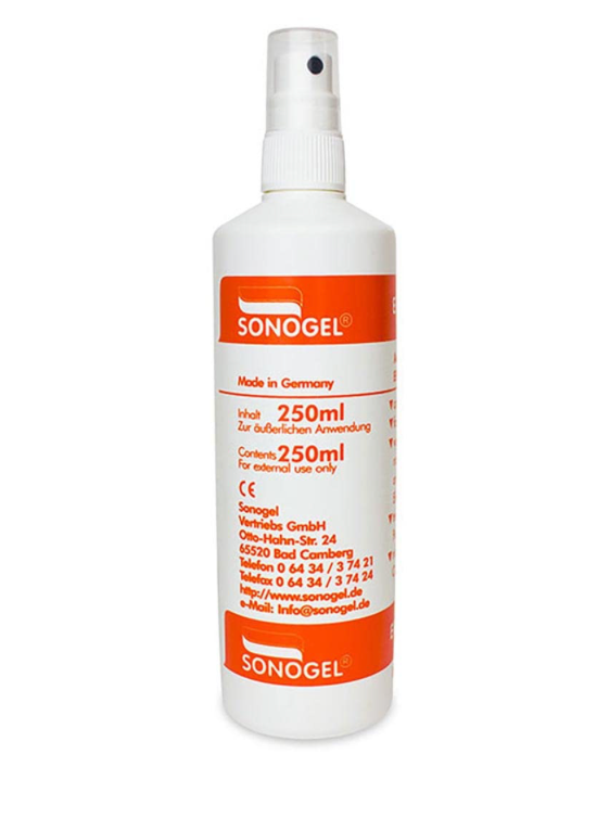 Spray de contact électrodes SONOGEL, 250 ml