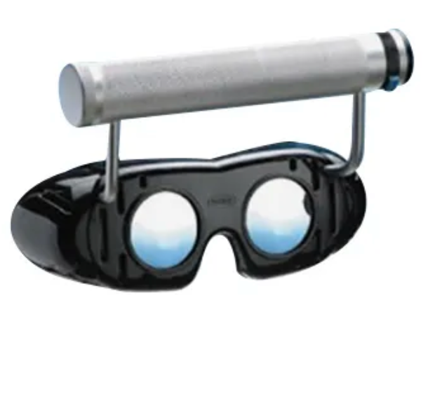 [226420] Lunettes de nystagmus selon Frenzel type 503, avec verres fixes