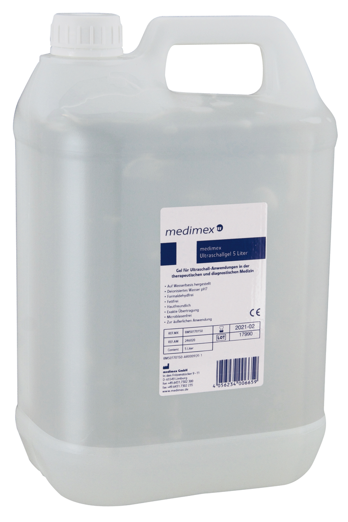 [8M50170150] MEDIMEX gel ultrason, bidon 5 L