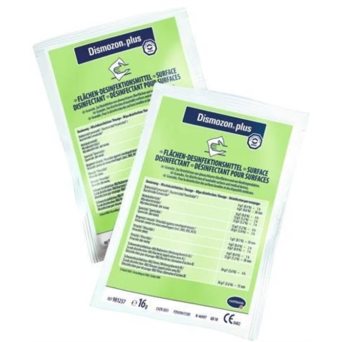 [9811873] Dismozon Plus, sachet-dose de 16 G
Granulés de nettoyant désinfectant pour surfaces à base d'oxygène act