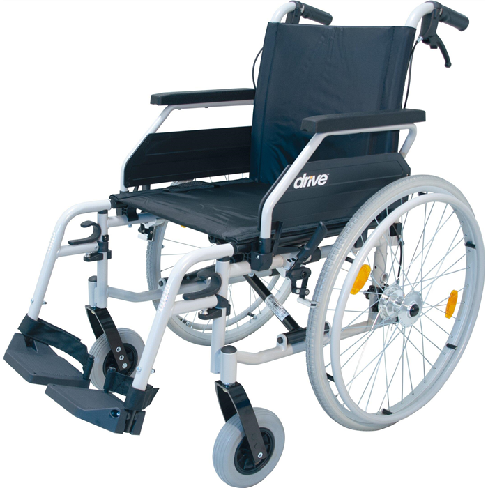 [910300300] Fauteuil roulant standard Ecotec 2G, largeur d'assise 46 cm