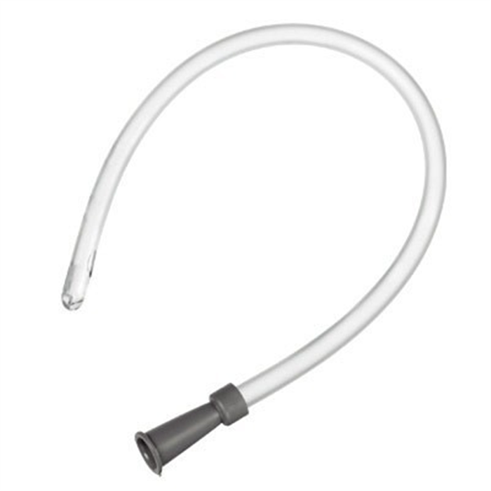 [0707610431] Cathéter d’aspiration, 50 cm, CH 10, souple, avec 2 orifices, courbé