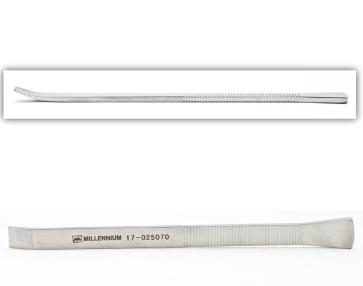 Ostéotome Tessier droit 10 mm, 160 mm