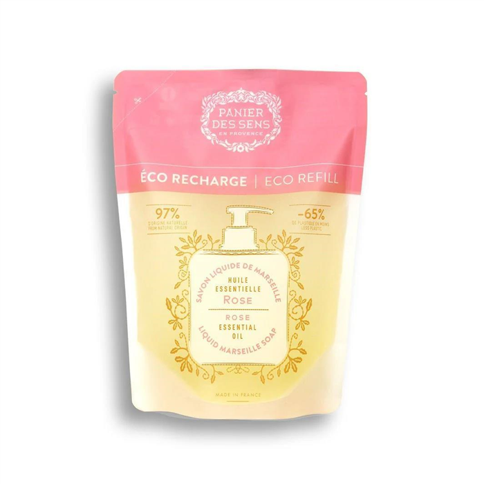 [ESS10915] Recharge savon liquide de Marseille - Rose Envoûtante, 500 ml