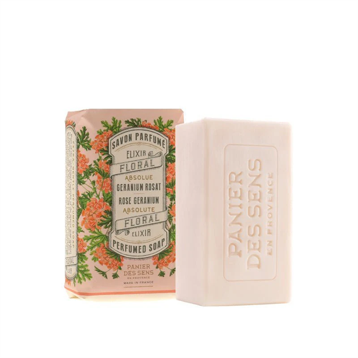 Savon solide Géranium Rosat,150g_x000D_
LES ABSOLUES