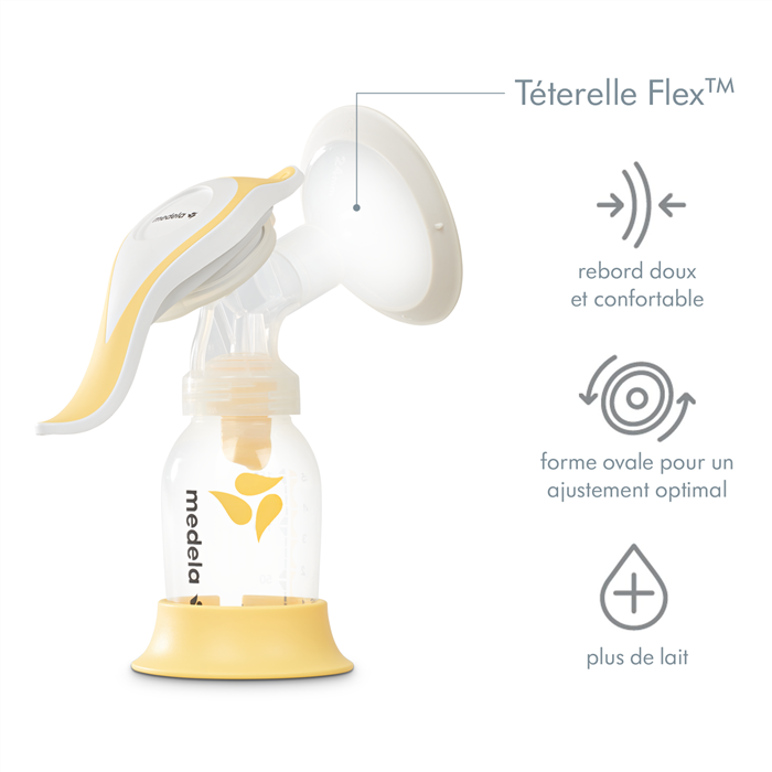 Medela Harmony tire-lait manuel  avec téterelle FLEX