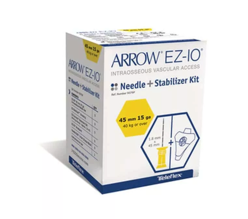 EZ-IO set d’aiguilles 45 mm adiposité, jaune