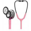 Stéthoscope Littmann Classic III, édition brillante, rose, raccord du tuyau : rose vif