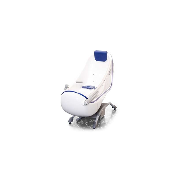 BAIGNOIRE PARKER A PORTE INCLINABLE  AVEC DESINFECTION INTEGREE ET AIRSPA