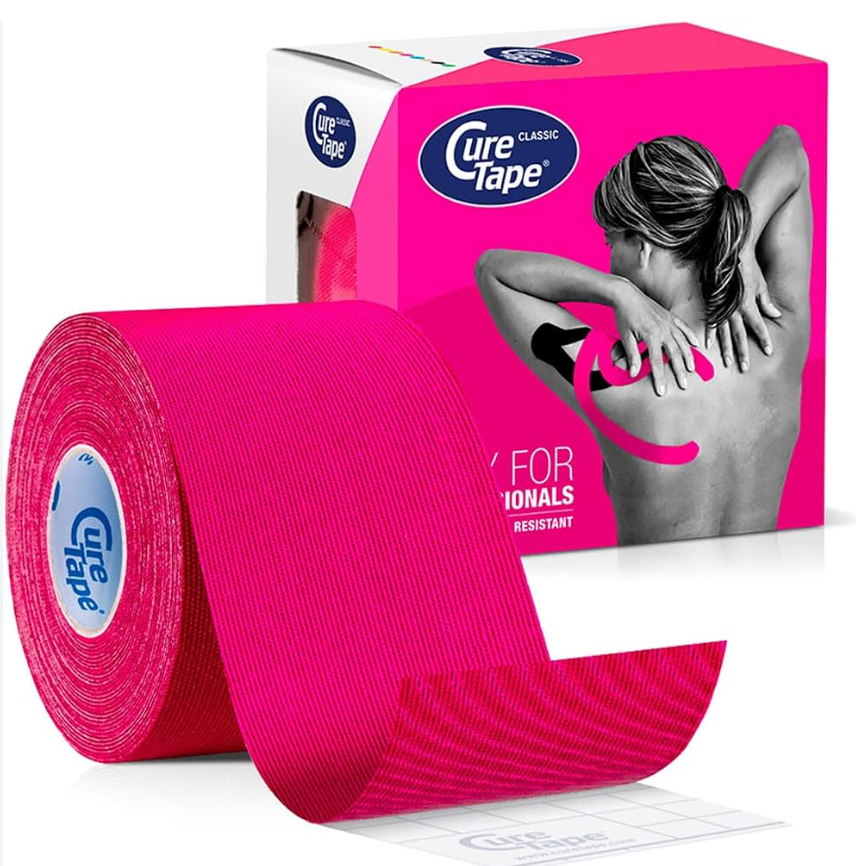 [28635] Cure Tape 5 m x 5 cm, imperméable, rose, sans latex
