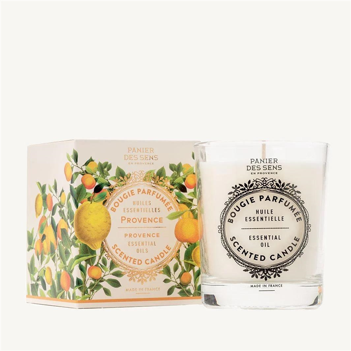 [ESS30002] Bougie parfumée - Parfum Provence Énergisante, 180 g
