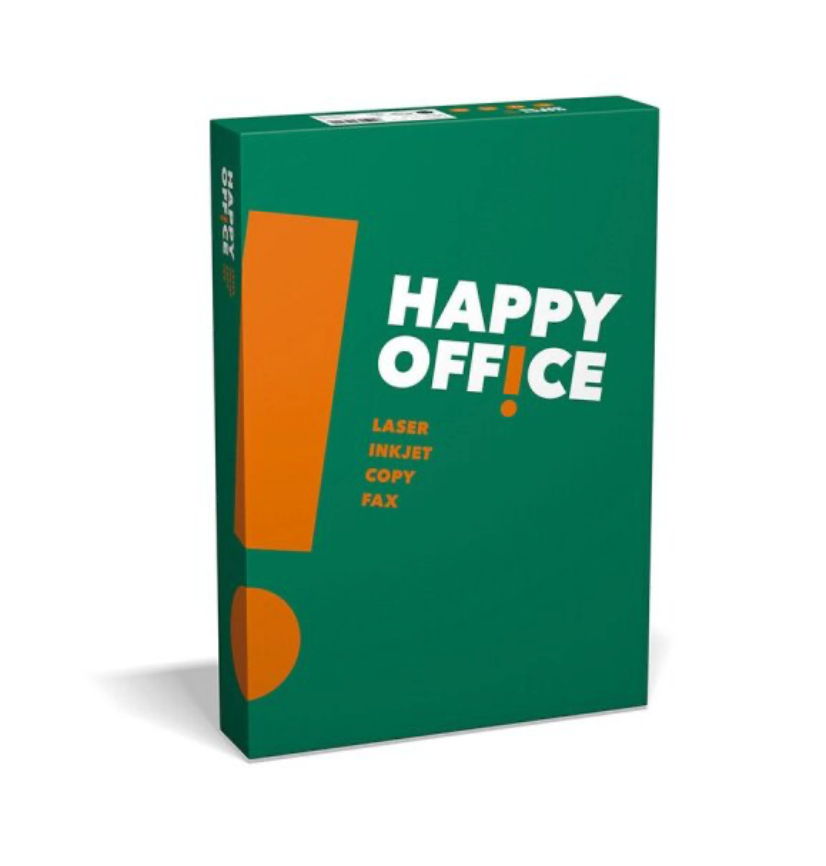 Papier copier Happy Office blanc A4 80 g, 500 feuilles