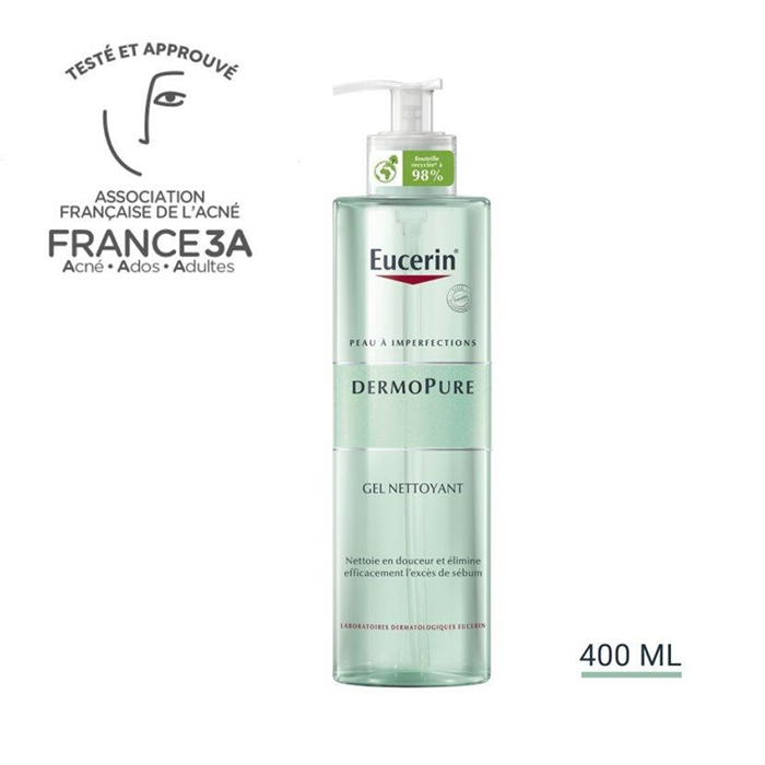 EUCERIN DERMOPURE GEL NETTOYANT _x000D_
400 ML
