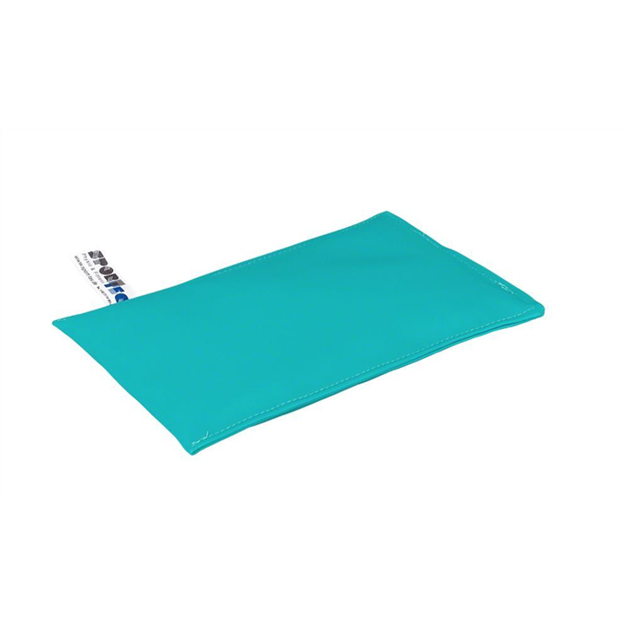 [21724] Sac de sable avec remplissage de sable de quartz, 25x15 cm, 1 kg, turquoise