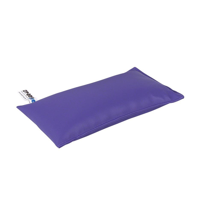 [21726] Sac de sable avec remplissage de sable de quartz, 30x15 cm, 2 kg, violet