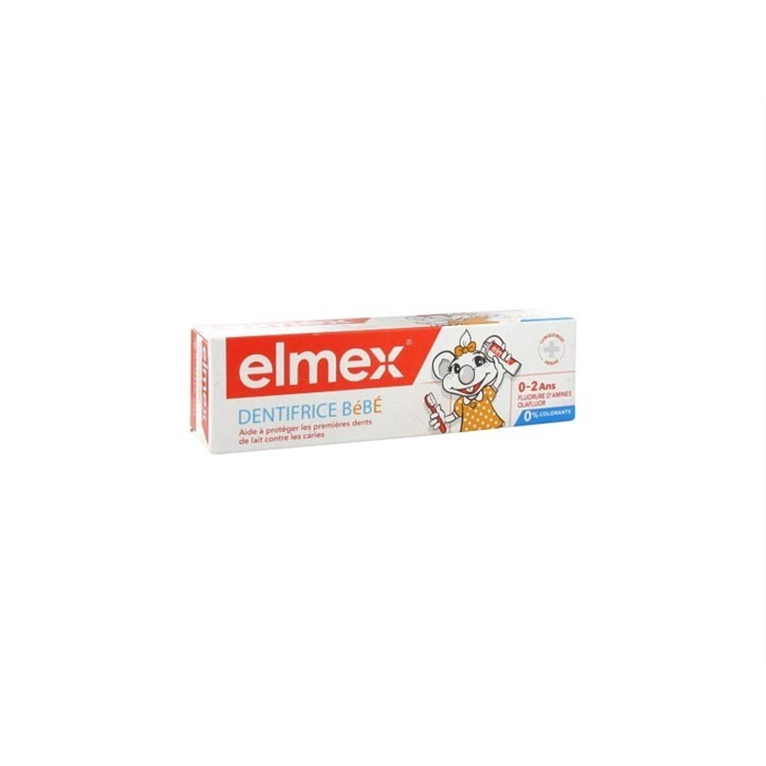 Elmex dentifrice bebe 50 ml 0-2 ans