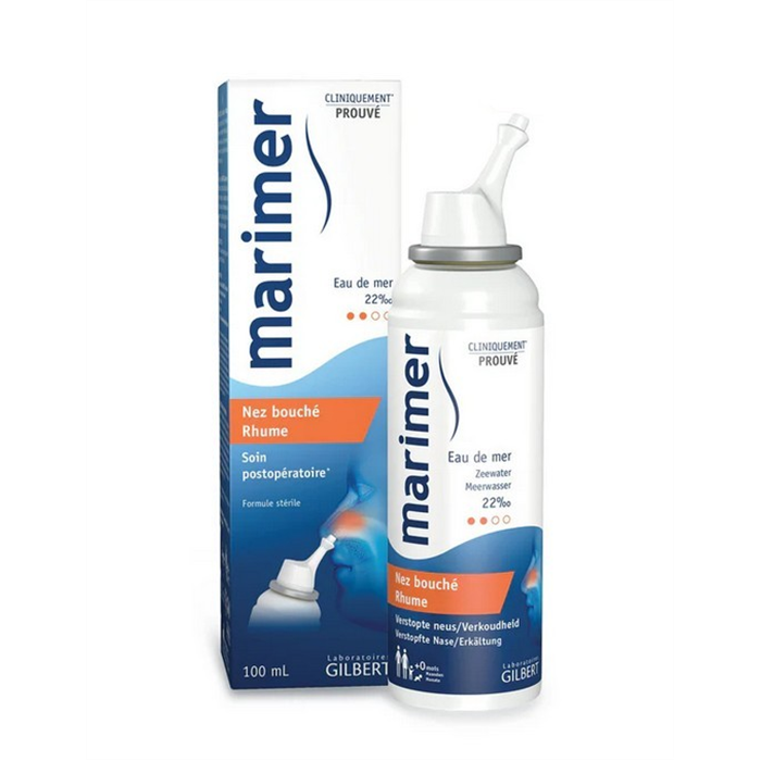 [3174-836] MARIMER Spray nez bouché et rhume 22 %, 100 ml