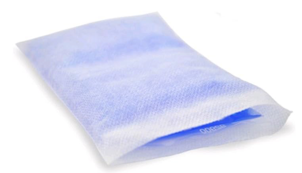 Housses en non-tissé pour compresses chaud-froid 7,5 × 35 cm