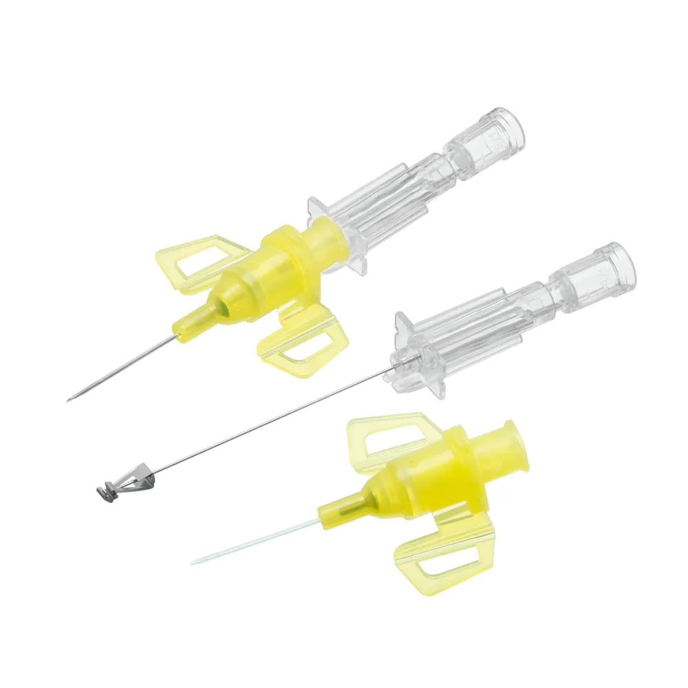 [4251127-01] Introcan Safety 3 PUR 24G 0,70 x 19 mm-EU, jaune,  sans latex, PVC ni DEHP