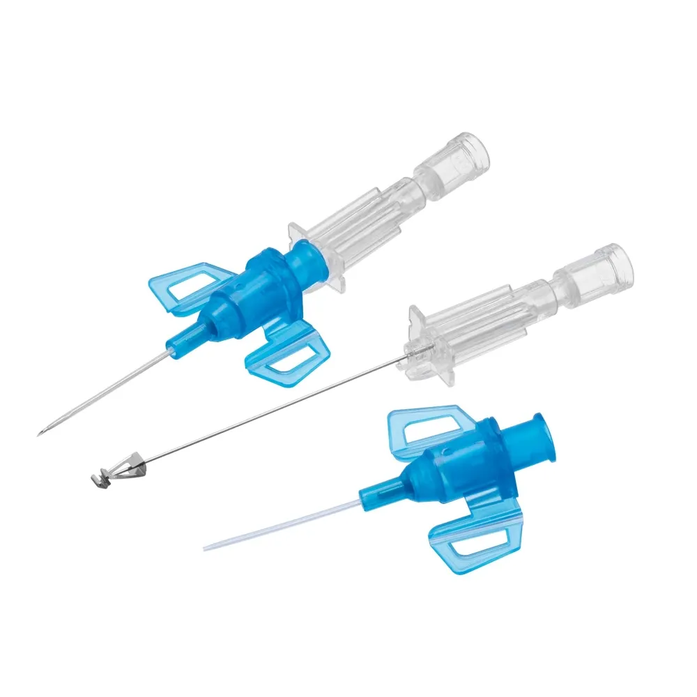 Introcan Safety 3 PUR 22G 0,90 x 25 mm-EU, bleu, _x000D_
sans latex, PVC ni DEHP