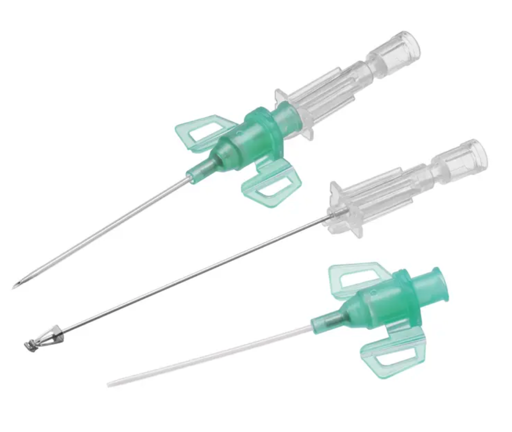 [4251132-01] Introcan Safety 3 PUR 18G 1,30 x 45 mm-EU, vert, sans latex, PVC ni DEHP