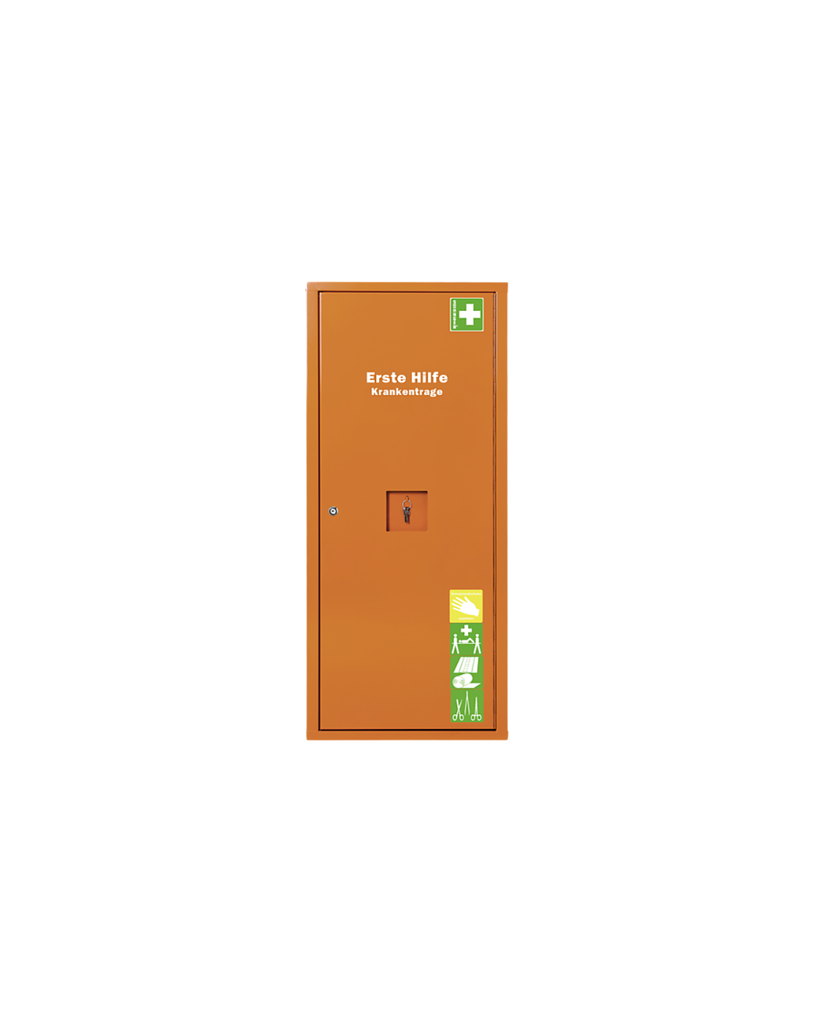[0501052] Anbausafe appareil de soins, orange, avec équipement pour prise en charge soignante