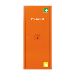 [0501052] Anbausafe appareil de soins, orange, avec équipement pour prise en charge soignante