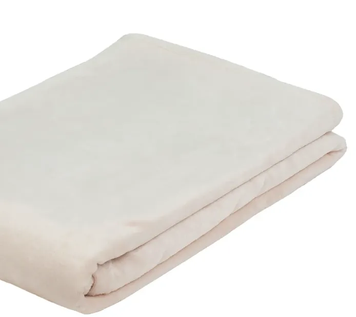 Couverture microfleece MEMPHIS, crème, 150 x 200 cm