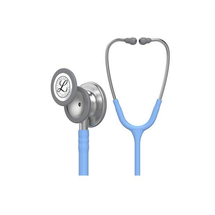 [220783] Stéthoscope Littmann Classic III, édition en acier inoxydable, bleu clair