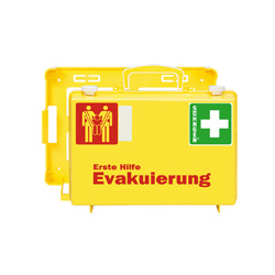Mallette évacuation premiers secours SN-CD jaune avec 1 siège de secours