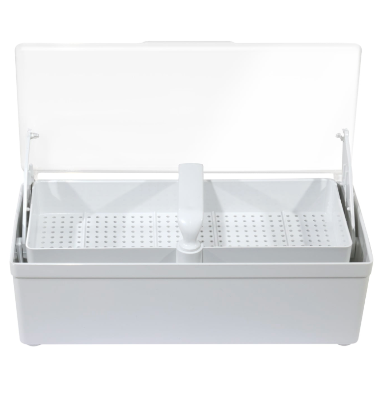[310564] Bac à instruments 28 x 21 x 6 cm, blanc
