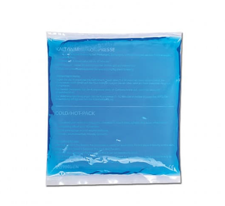 [8M50600021-325821] Compresse chaud-froid MEDIMEX, 13 x 14 cm, bleue