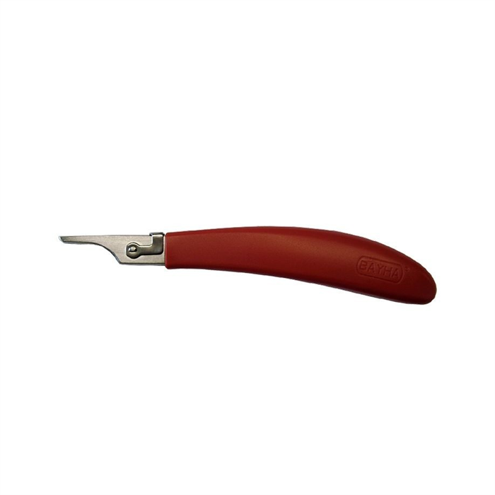 Manche de scalpel Bayha, fig. 6, ergonomique, 16 cm, non adapté à la stérilisation