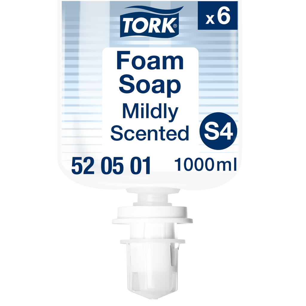 [520501] Tork Savon mousse doux S4, 1 L, parfumé