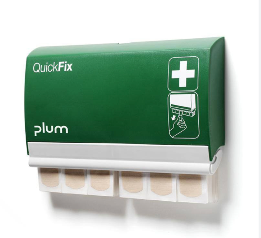 Distributeur de pansements QUICKFIX, 90 pansements textiles élastiques, 5502