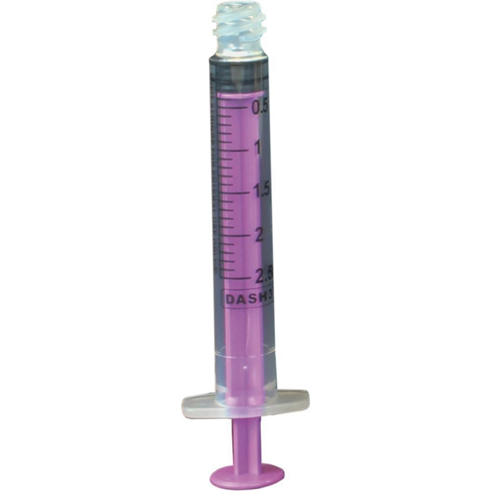 Seringue ENFit, 2,5 ml