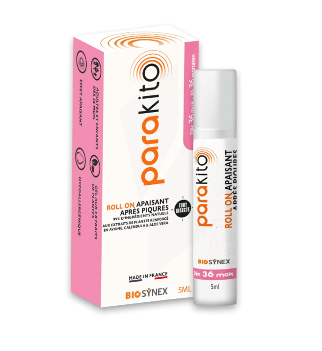 [116428] PARAKITO ROLL-ON APRES-PIQURES, 5 ML _x000D_
A 36 MOIS