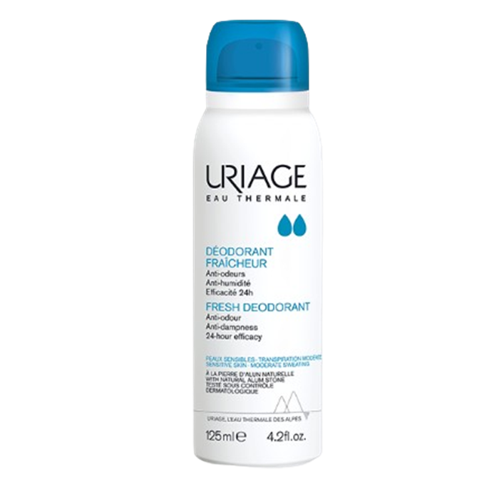 [URIAGE DEODORANT FRAICHEUR] Déodorant Fraîcheur – Eau Thermale, 125 ml