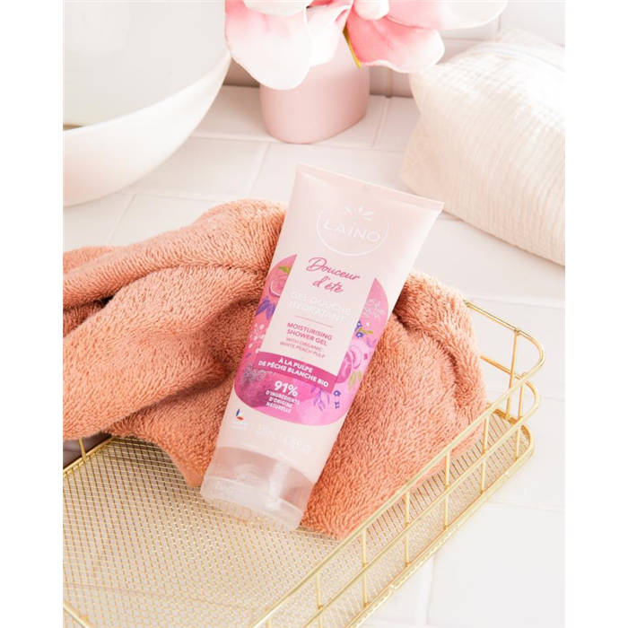 [3525-870] Gel douche hydratant Pêche blanche, 200 ml
