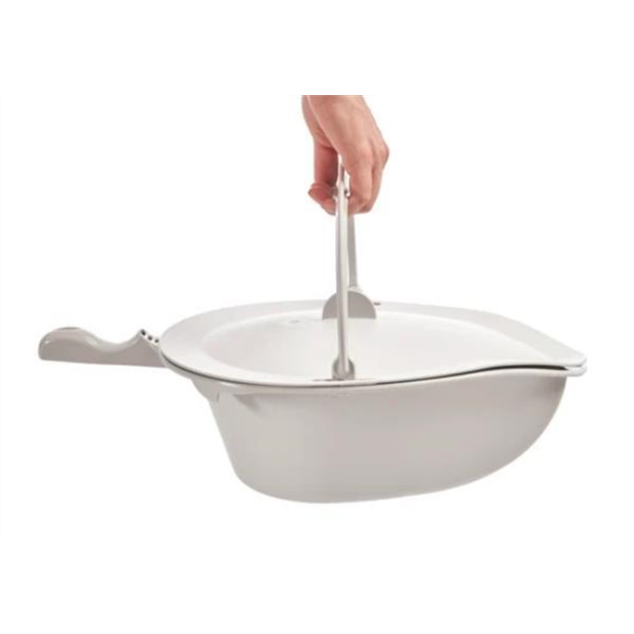 [80209255] Bassine, grise, avec couvercle et poignée, compatible avec Clean/Swift Mobil