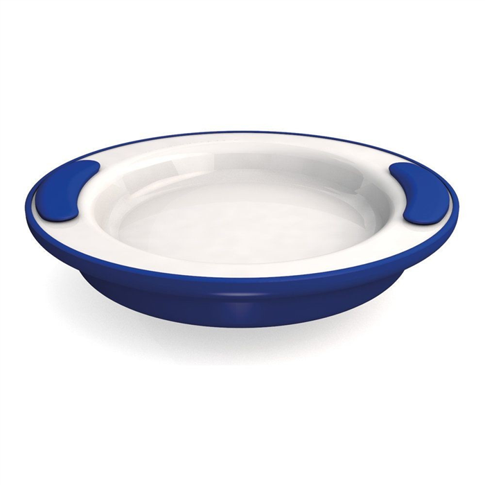 Assiette thermique ORNAMIN modèle 201, bleue