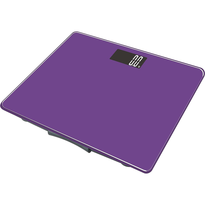 [PP COLOR FUCHSIA] Balance pèse personne electronique fuchsia  Verre / 150kg/100g