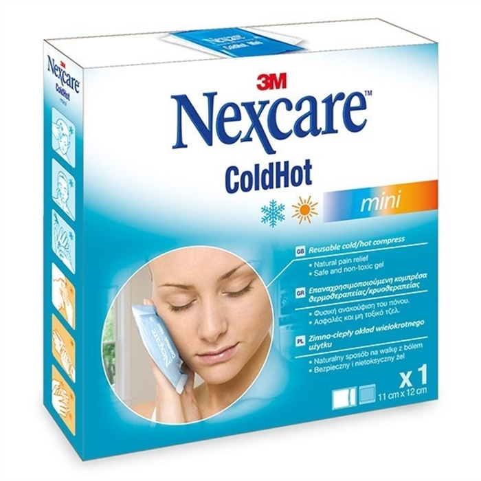 Nexcare ColdHot Mini 11 X 12 cm, avec housse non tissée
