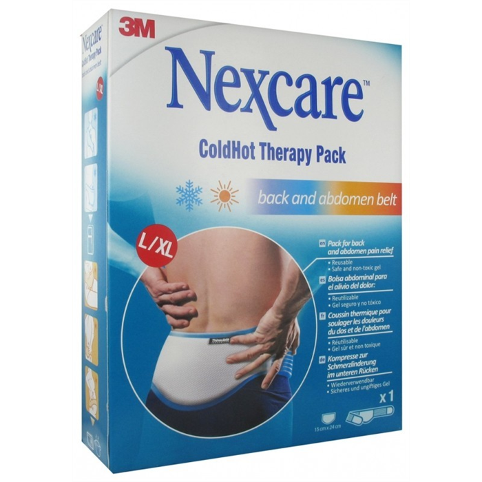 [N15711L] Ceinture à coussins thermiques Nexcare ColdHot Belt L/XL