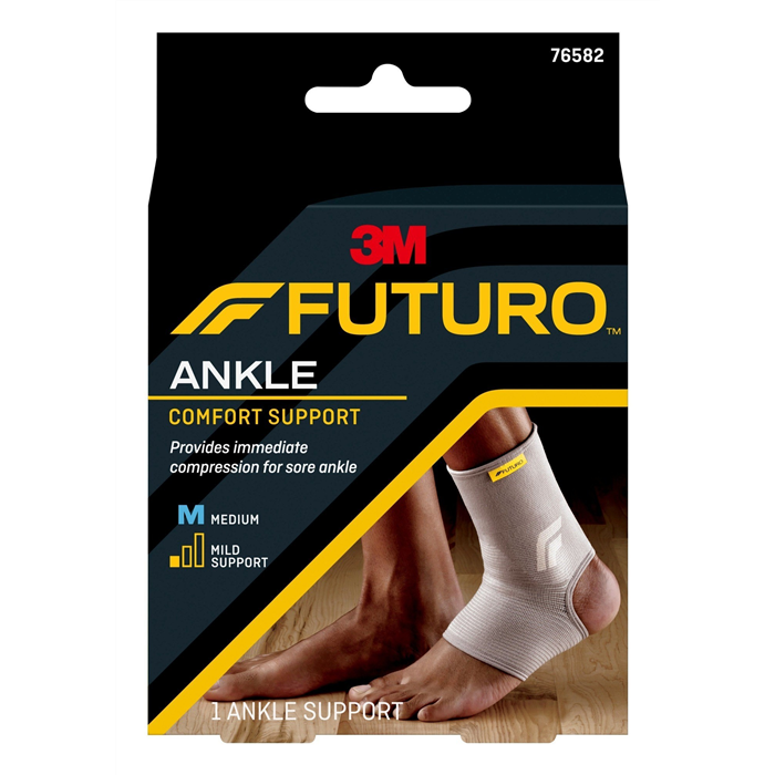 [76582DABI] Futuro Comfort Lift Bandage Cheville, taille M